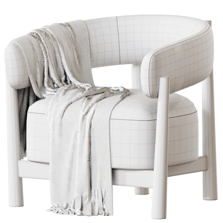 Dalya Armchair with Armrests - Image 4