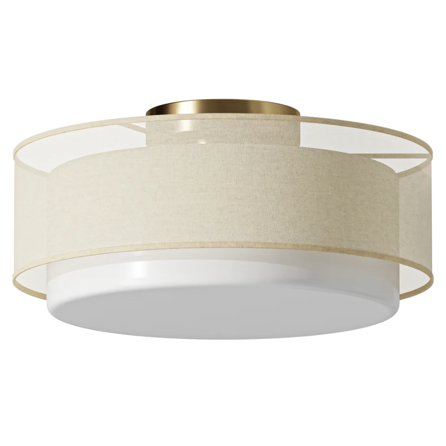 Contemporary Ceiling Semi Flush Fixture Amazon - Image 2