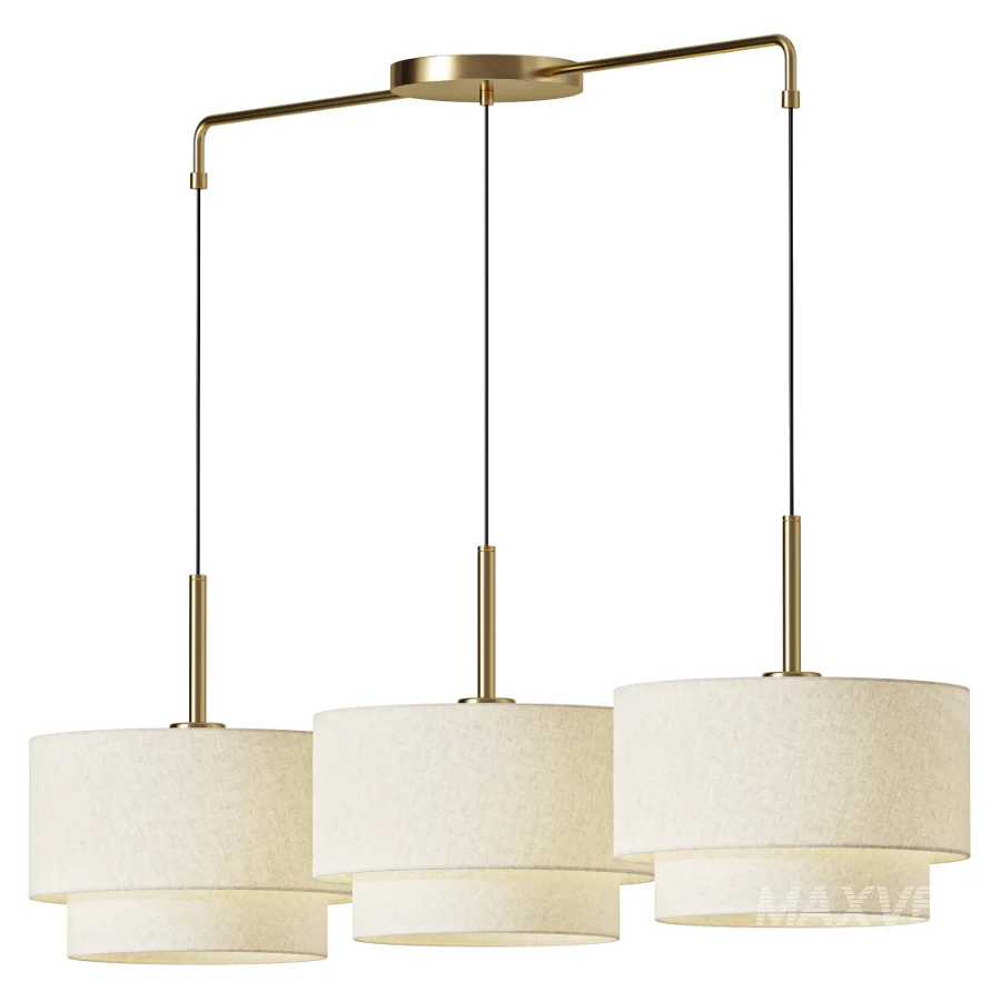 Livex Bellingham Gold Leaf Chandelier - Image 1