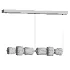 Linkori Marsh Serenity Opal Glass Linear Chandelier - Thumbnail 3