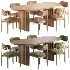 Dagmar Chair Maru Table - Thumbnail 1