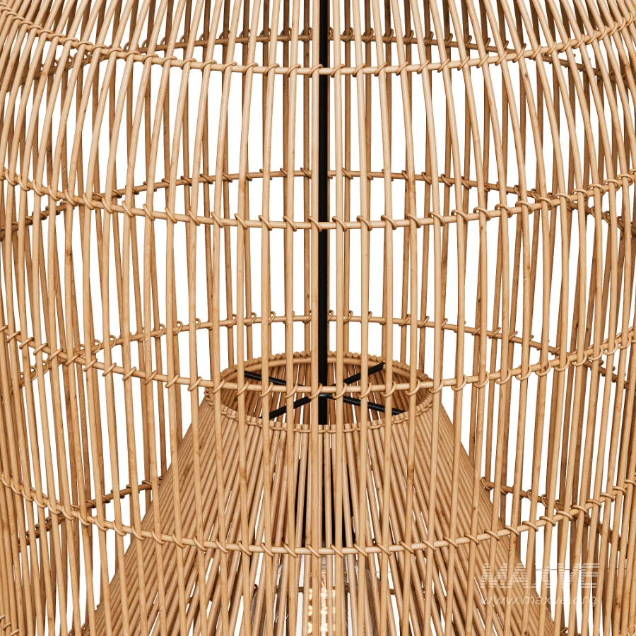 Elongated rattan suspension Pengadi - Image 6