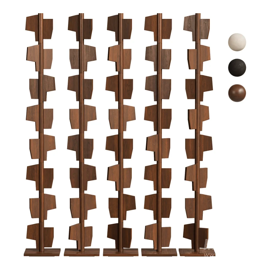 Ethnicraft Plaster Claustra Echo Screen by Trithouse - Image 2