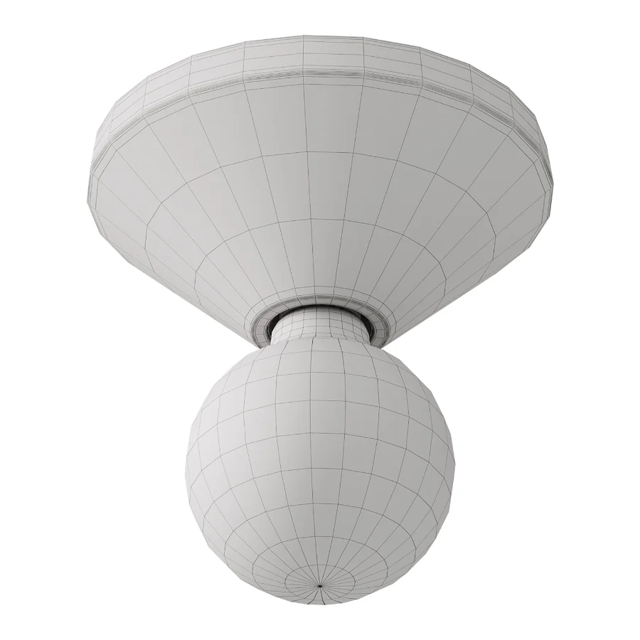 Ada Ivory Ceiling Lamp - Image 6