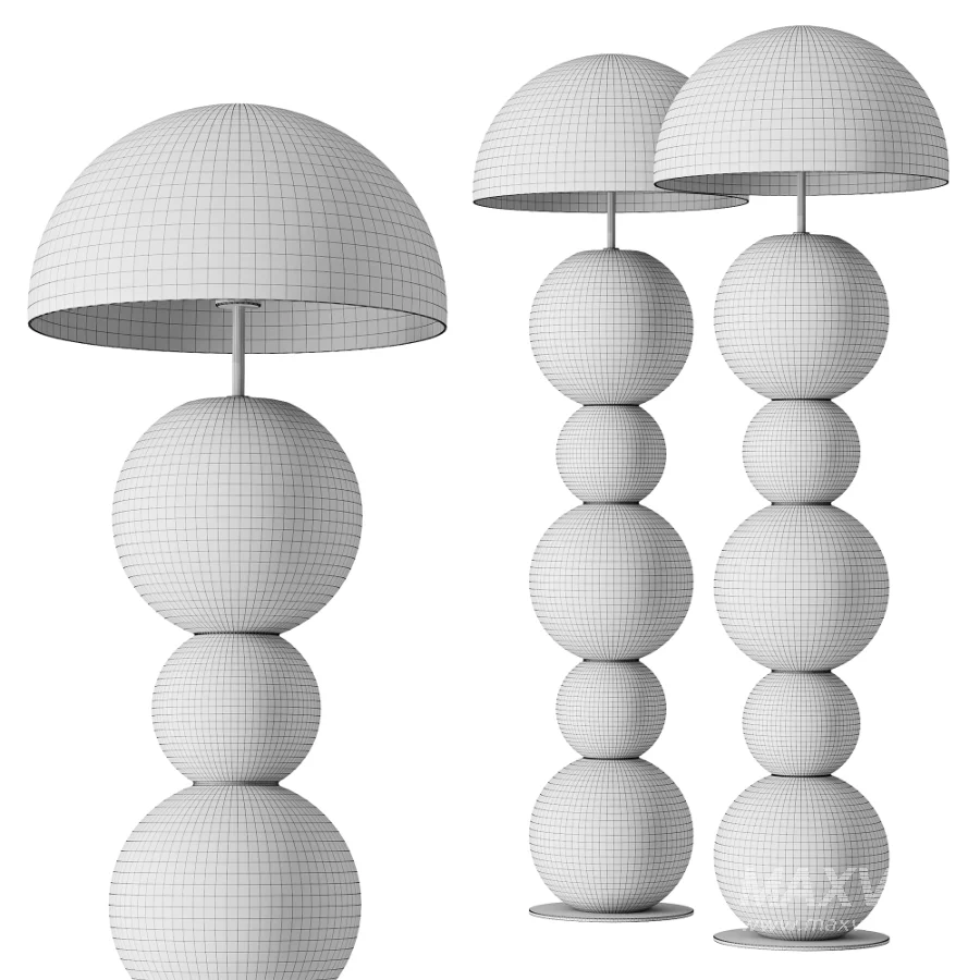 Artefacto Bonbons Brown Floor Lamp - Image 4