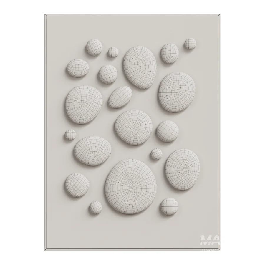 Chrome Bubble Wall Decor 18 - Image 5
