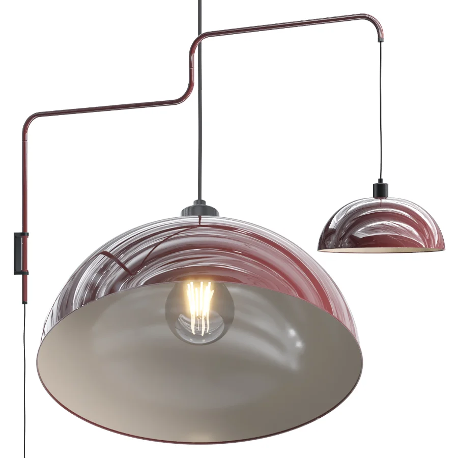 Nera Hemisphere Folding Retractable Wall Lamp - Image 4