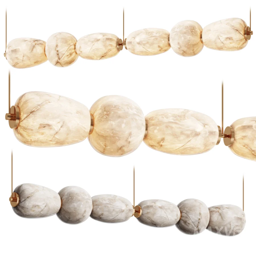 Alabaster Solid Ball Light - Image 1