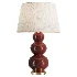 Robert Abbey Triple Gourd Plum Brass Table Lamp - Thumbnail 1