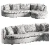 Ella lounge sofa - Thumbnail 3