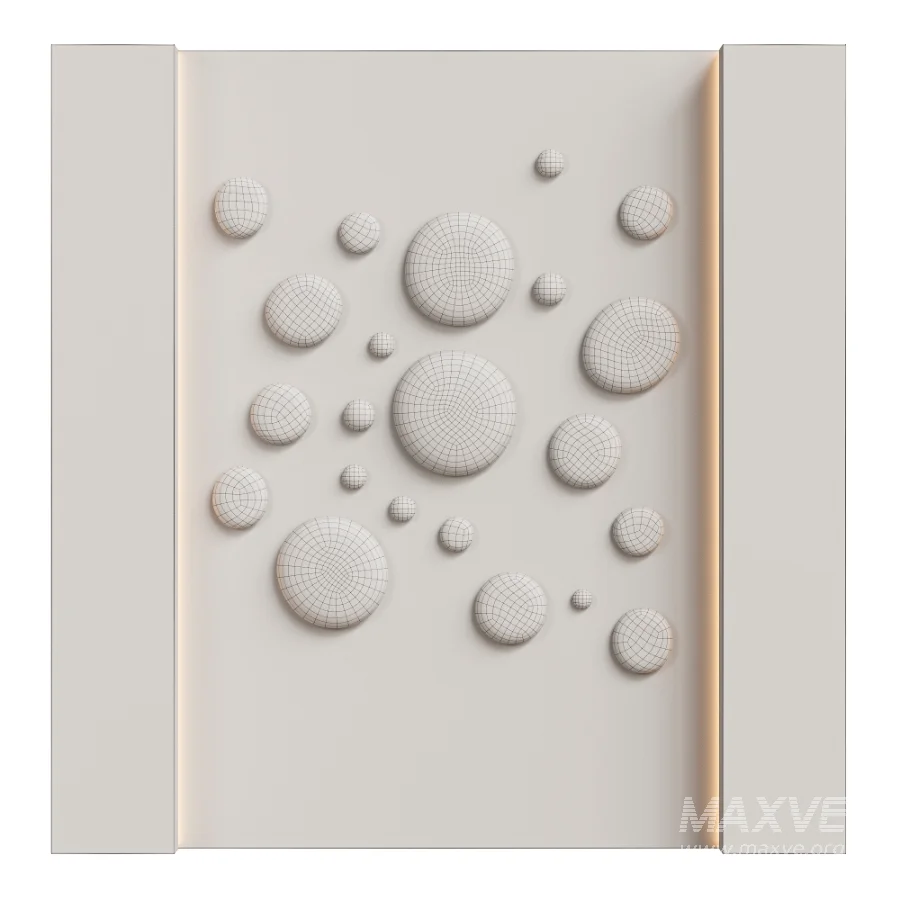 Chrome Bubble Wall Decor 14 - Image 4