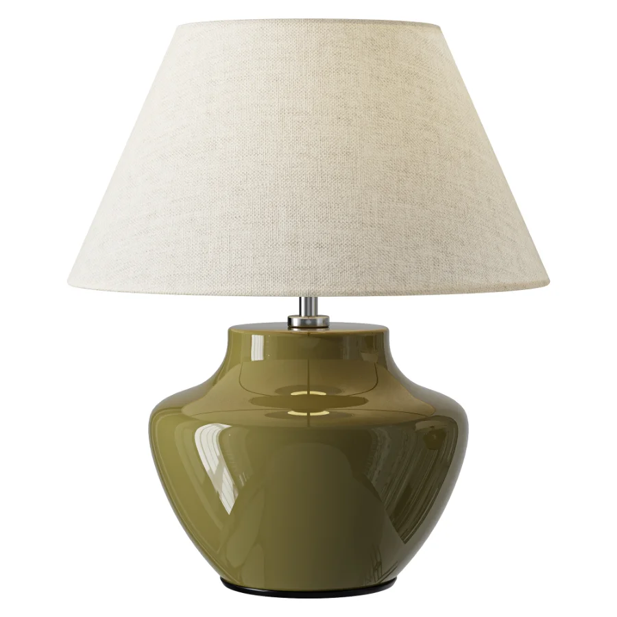MarksSpencer Ceramic Urn Fabric Table Lamp - Image 1
