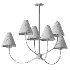 Yara 6 Light Chandelier - Thumbnail 4