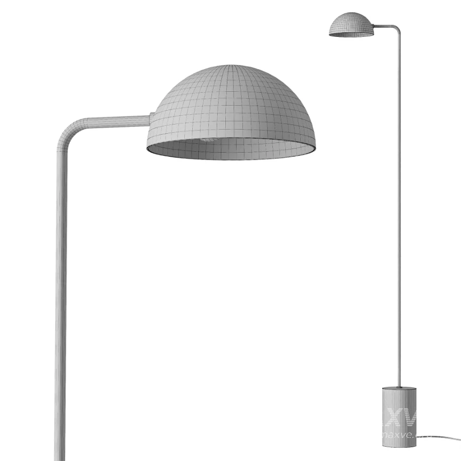 Dyberg Larsen Marble Floor Lamp - Image 3