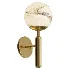 Orla Marble Sphere Wall Sconce - Thumbnail 2