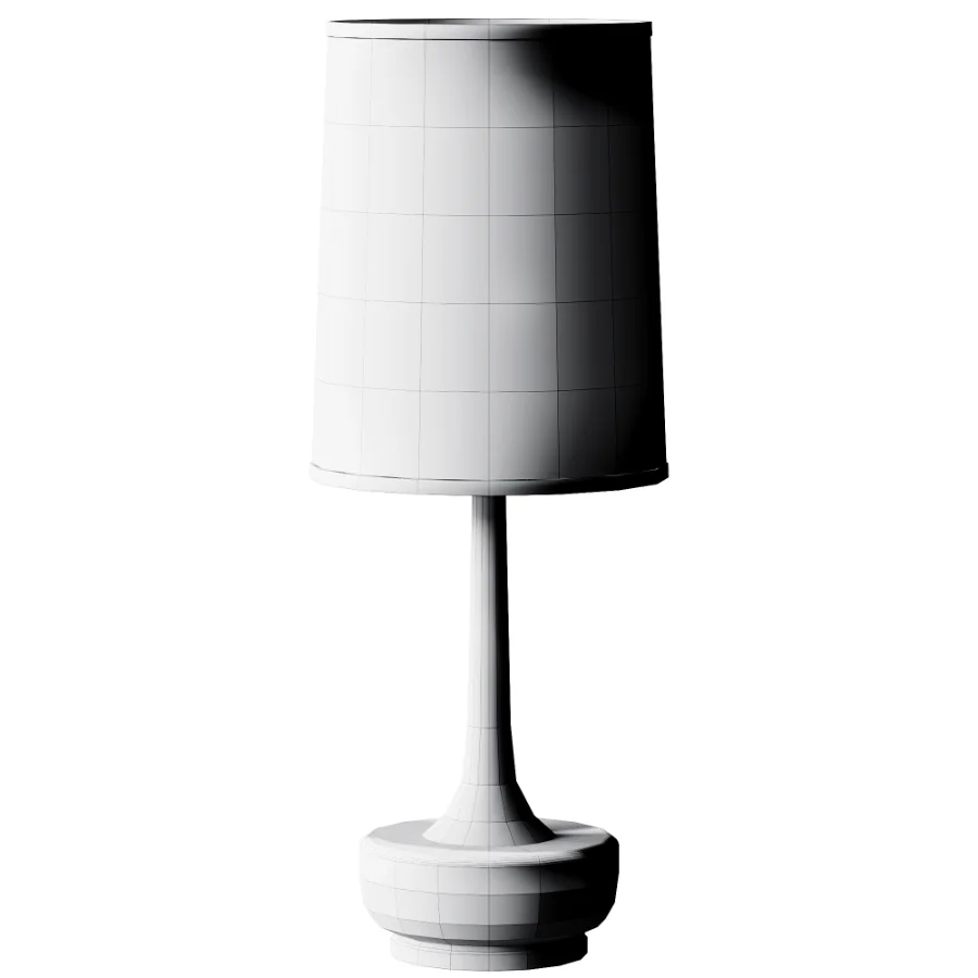 Mid Century Table Lamp Ceramic - Image 3