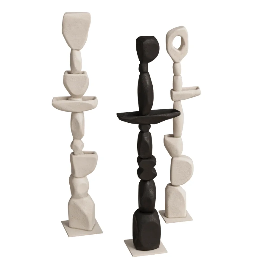 Abstract Floor Sculpture - Image 2