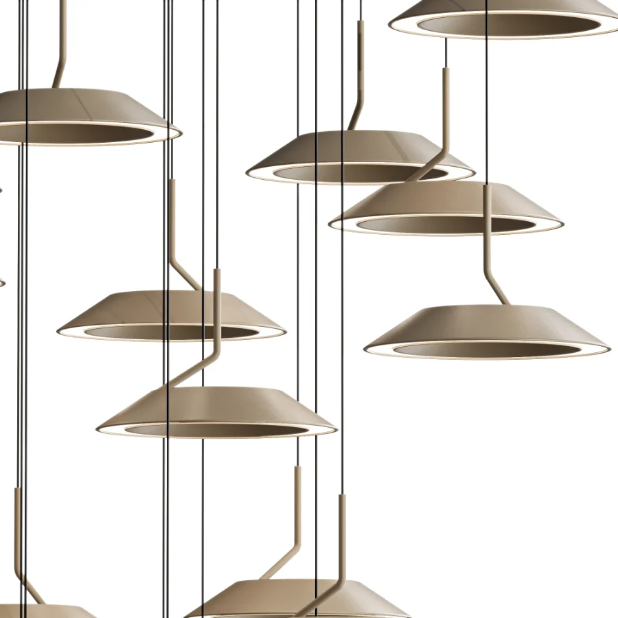 Royyo LED 19 Light Pendant - Image 3