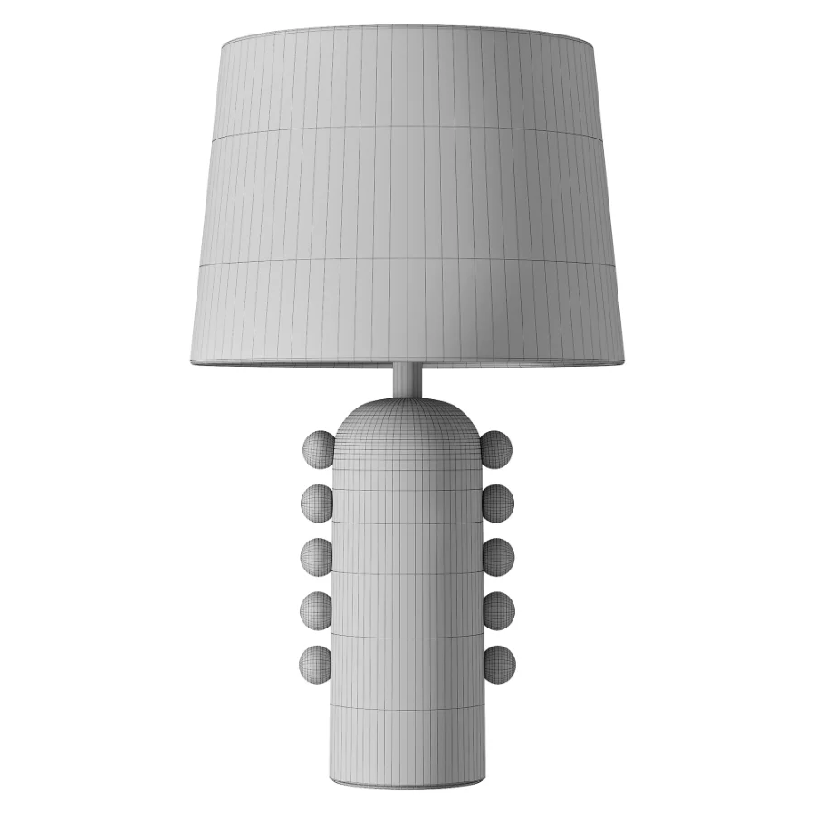 Natural White Table Lamp - Image 3