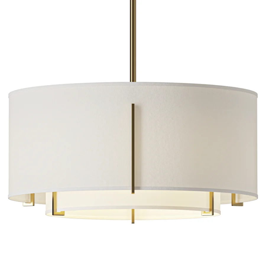 Hubbardton Forge Exos Double Shade Pendant - Image 1