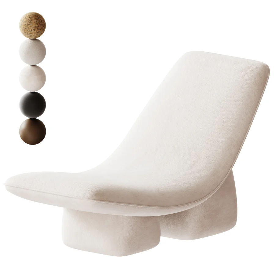 Elmart Interior Armchair Milky - Image 1