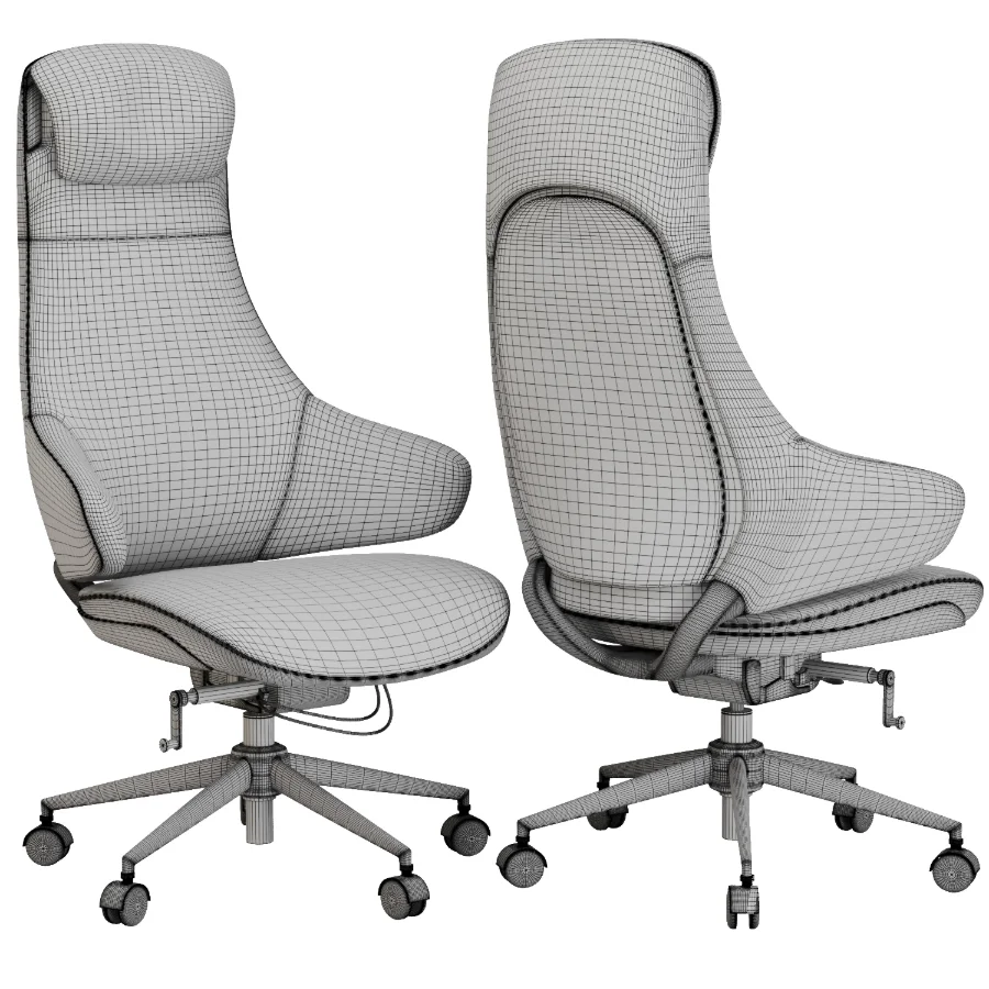 luxury genuine office chair - Image 13
