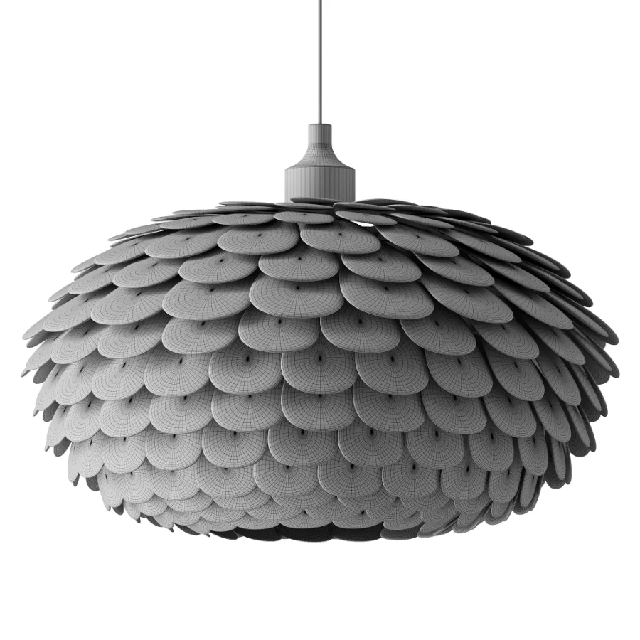 Dekorfine Erges White Acrylic Pendant - Image 3