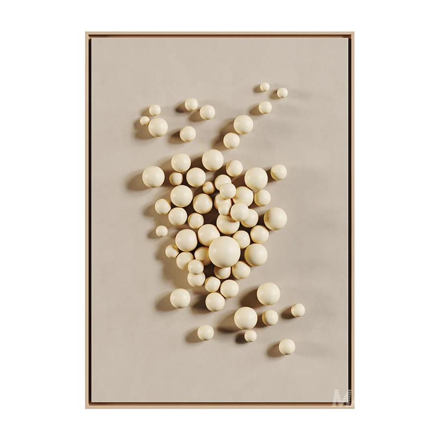 3D Bubble Wall Art Set - Image 4