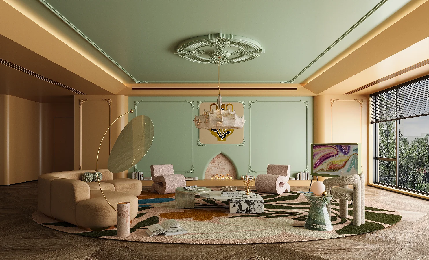 modern living room - Image 1