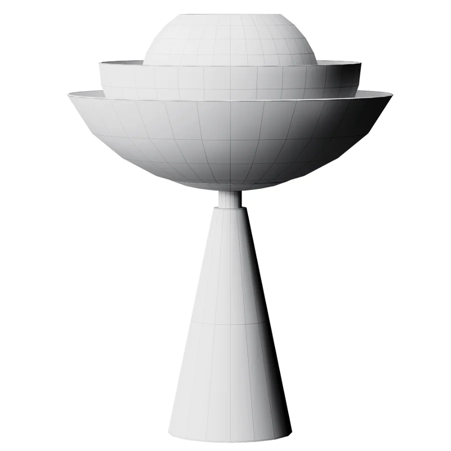 Lotus Table Lamp by Mason Editions - Image 3