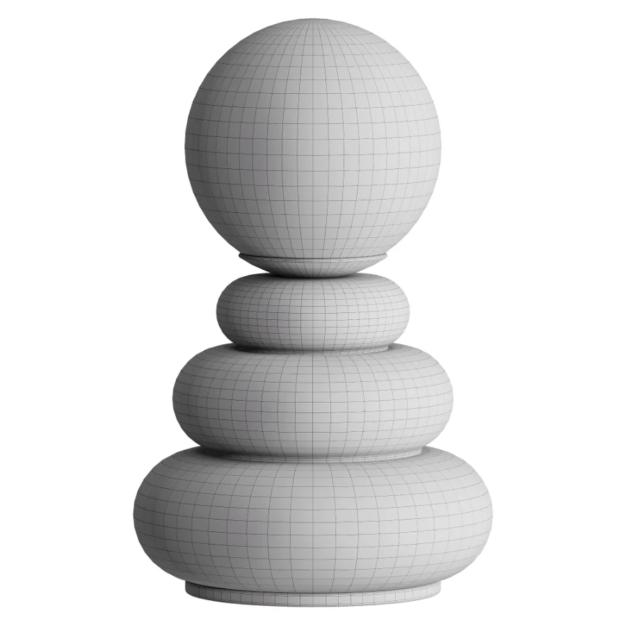 Triple Gourd Table Lamp - Image 4