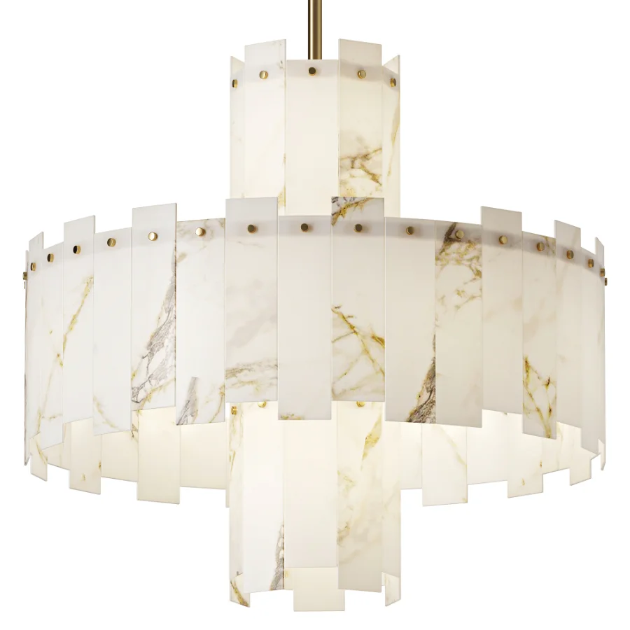 Regina Alabaster Chandelier - Image 2