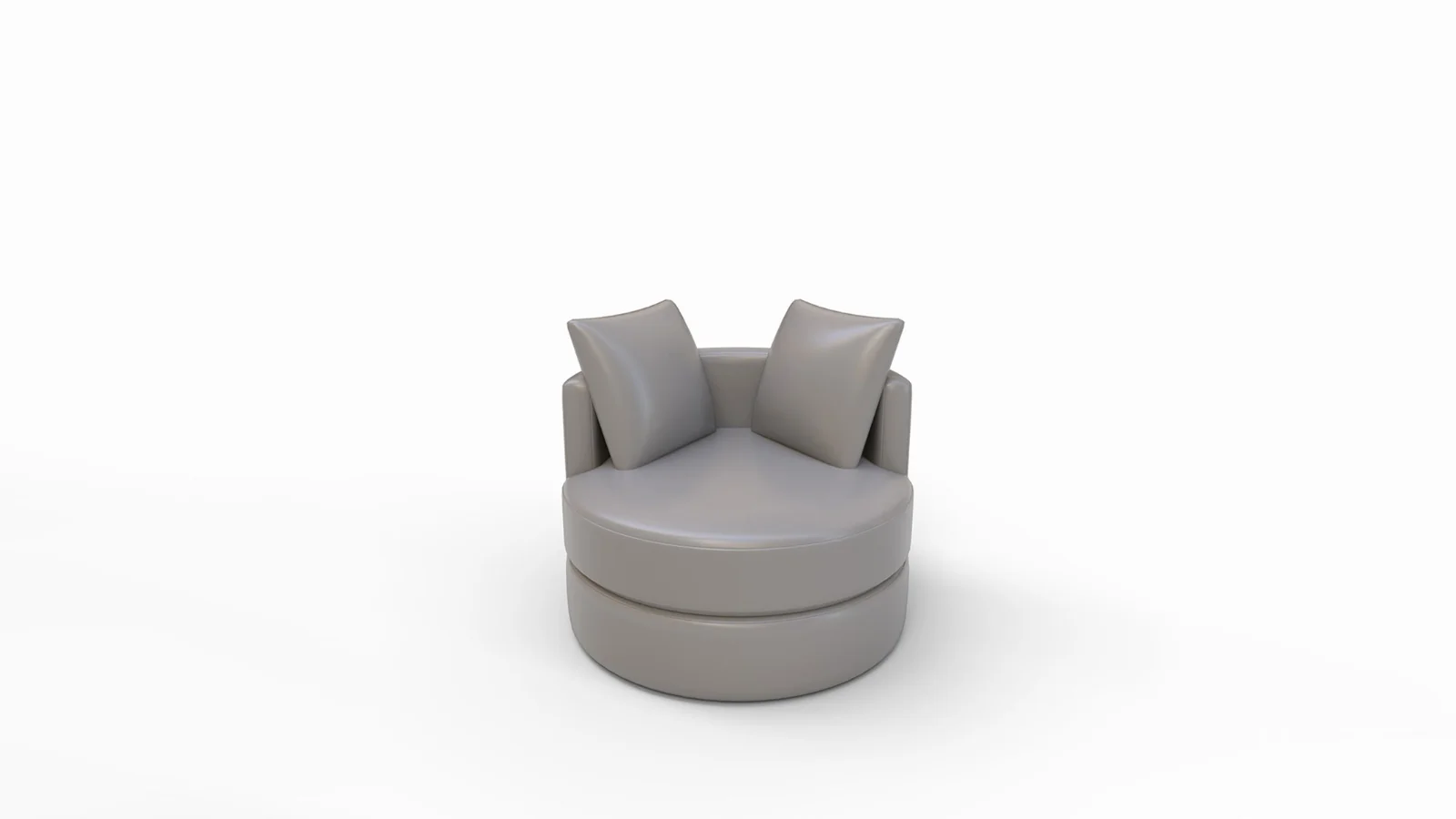 Balboa Upholstered Swivel Armchair - Image 5