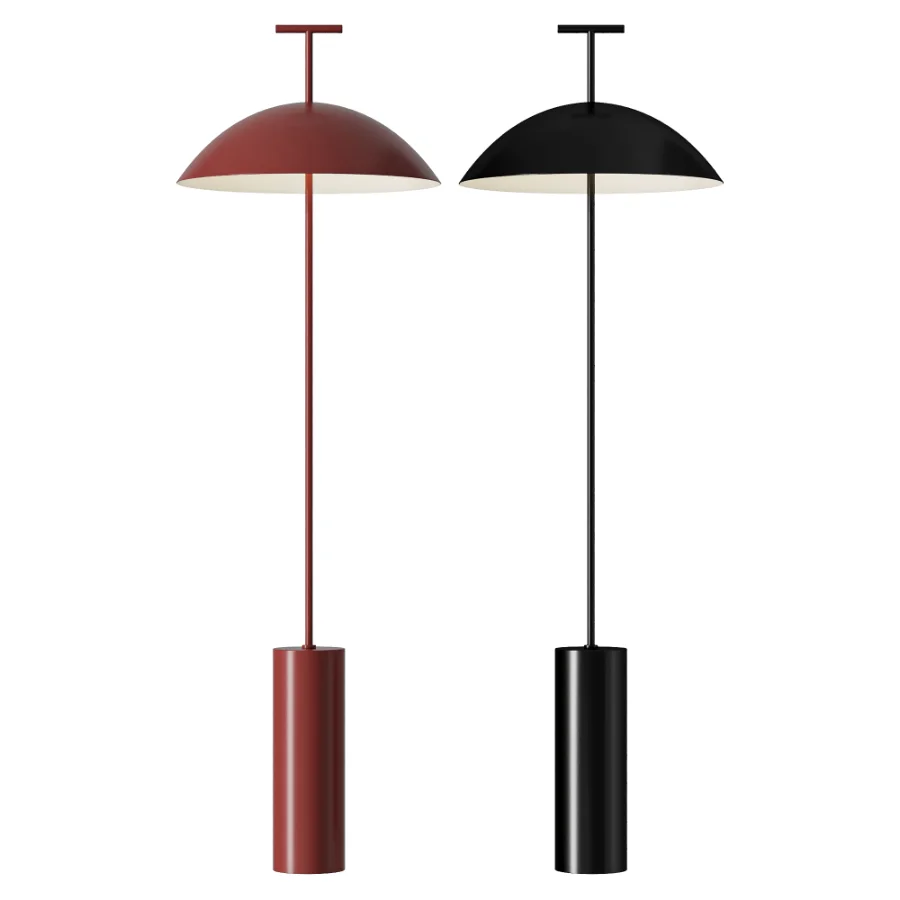 Kartell Geen Floor Lamp Black Ferruccio Laviani - Image 1