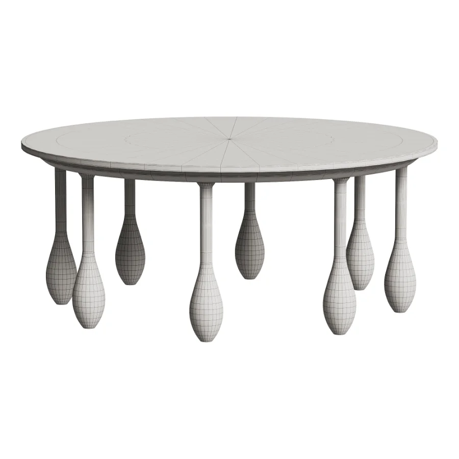 LALA Reimagined Round Marble Coffee Table by Anthrapologie - Image 4