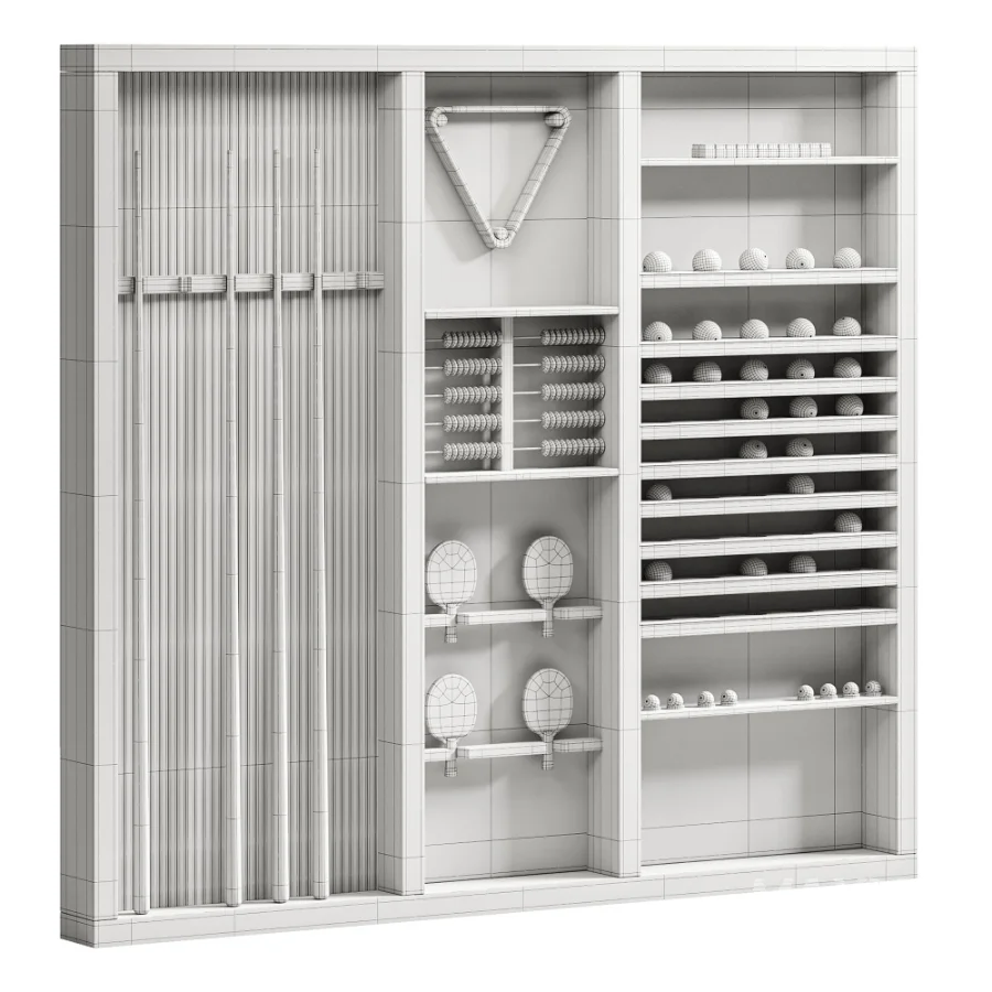 Grand Combination Wall Rack - Image 1