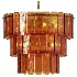 Houseof Amber Glass Tiered Chandelier - Thumbnail 1