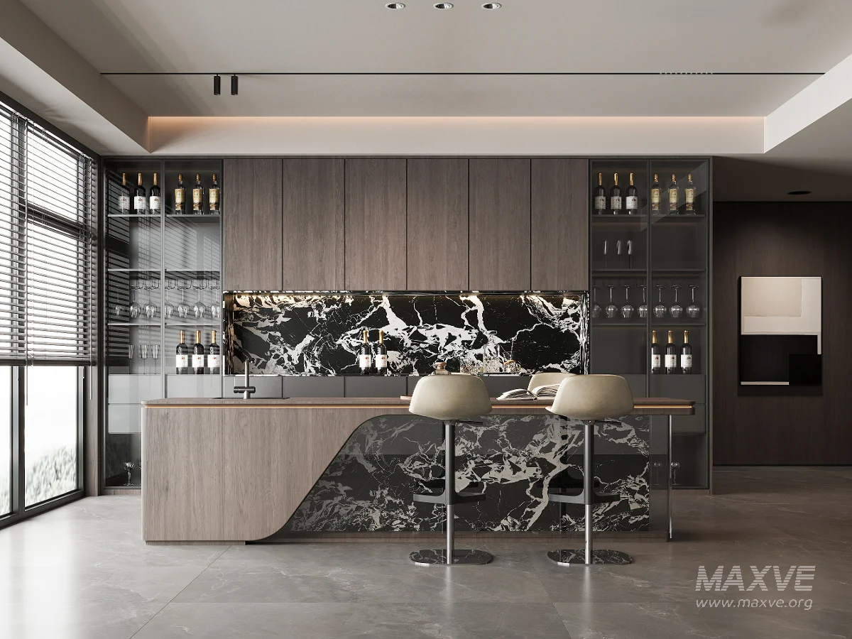 modern dining room - Image 1