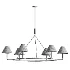 Kensington Metal Round Chandelier - Thumbnail 3