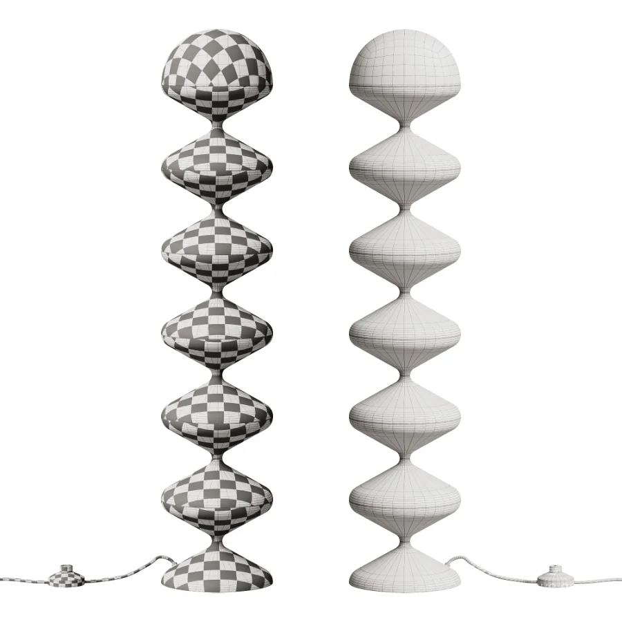 Twist Gourd Floor Lamp - Image 5