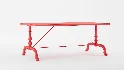 La Coupole Rectangular Iron Bistro Table - Thumbnail 8