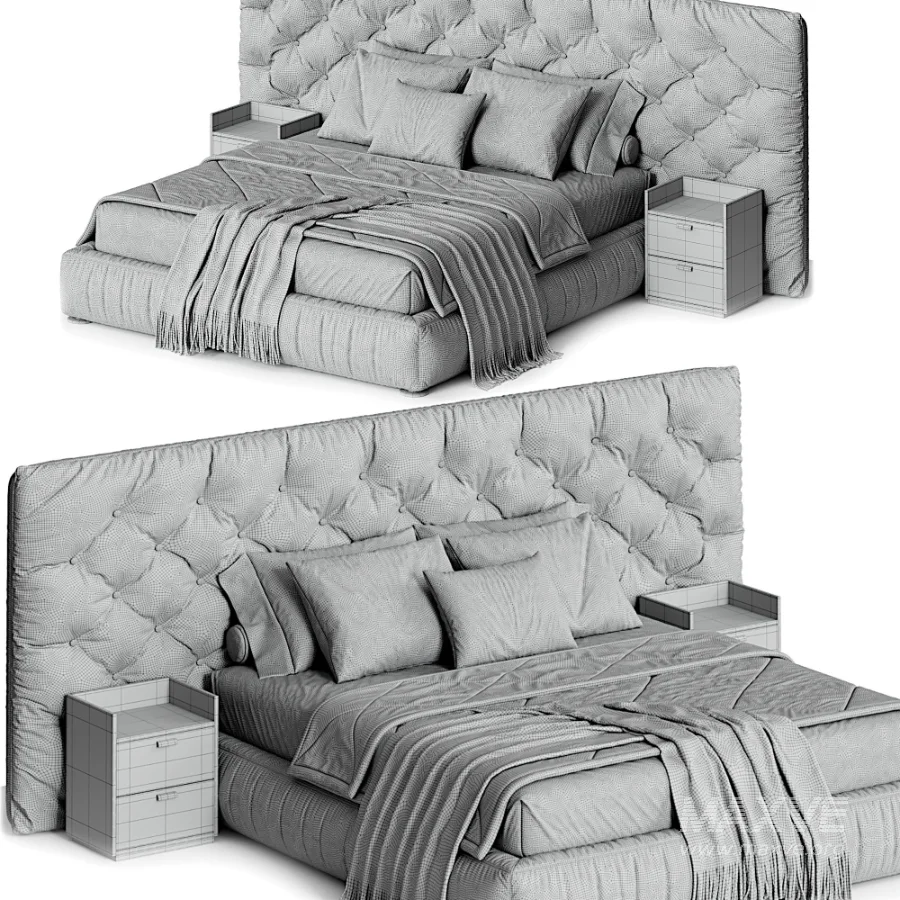 Bed Full Moon By Bonaldo - Image 3