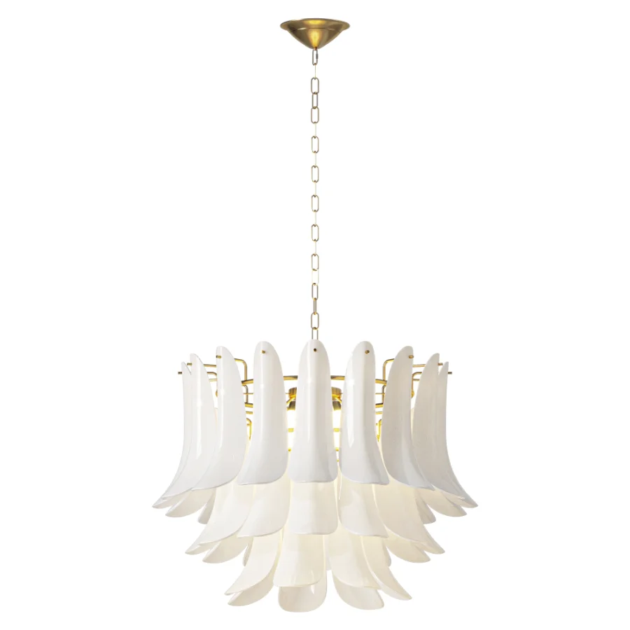 Next Messina White Chandelier Ceiling Light - Image 2