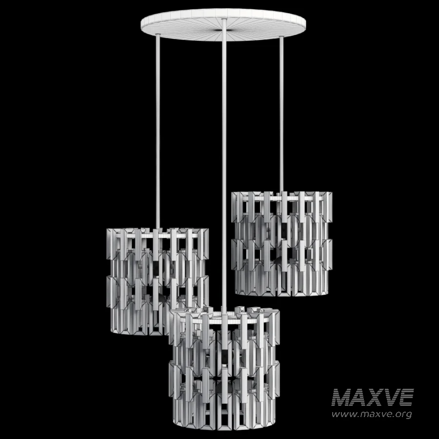 Crystal Chandelier Light 03 - Image 7