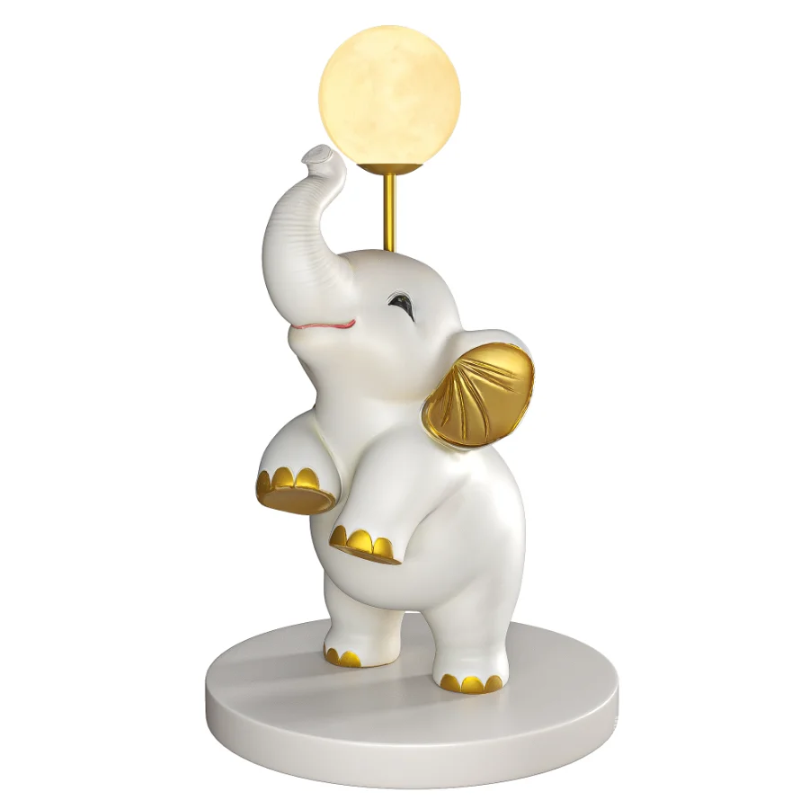 Whimsical_Animal_Light_Ball_Decor - Image 1