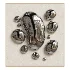 Chrome Bubble Wall Decor 03 - Thumbnail 1