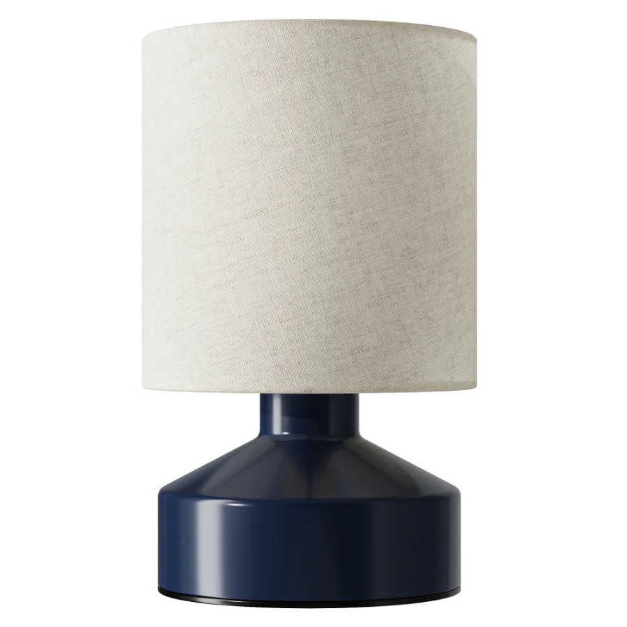 Mango Ceramic Base Fabric Table Lamp - Image 2
