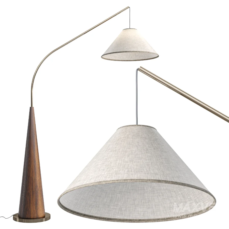 Gibson Arc Floor Lamp - Image 3