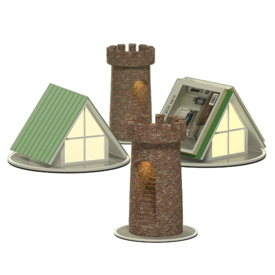 Castle Towers and Houses - Image 4