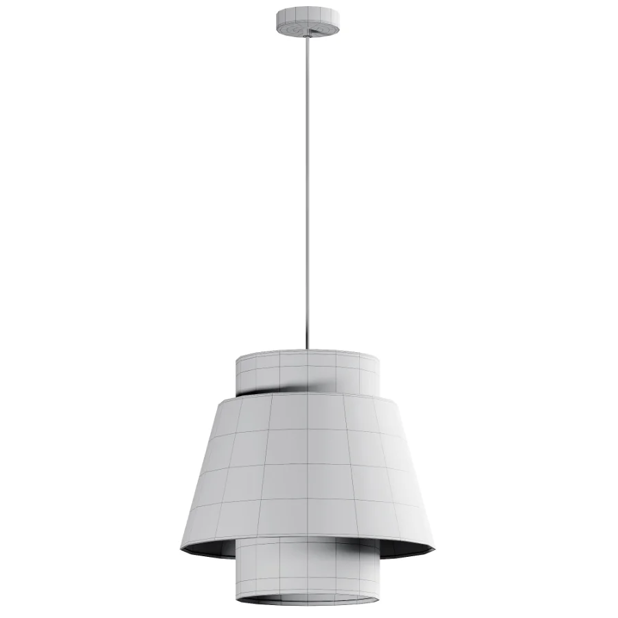Japandi Tribute Cream Pendant Lamp - Image 5